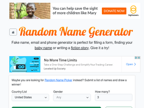 'random-name-generator.com' screenshot