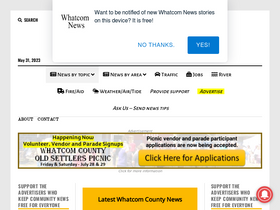 'whatcom-news.com' screenshot