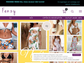 'fenzy.hu' screenshot