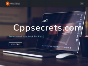 'cppsecrets.com' screenshot