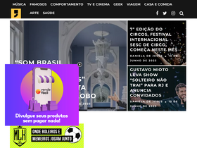 'virgula.com.br' screenshot