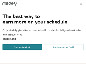 'medely.com' screenshot