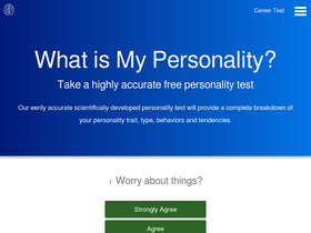 'seemypersonality.com' screenshot