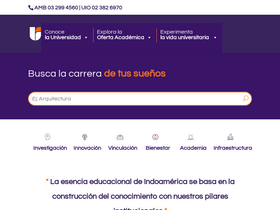 'indoamerica.edu.ec' screenshot