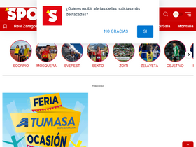 'sportaragon.com' screenshot