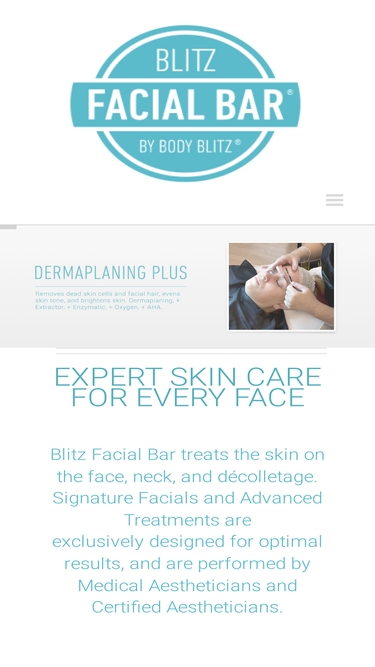 blitzfacialbar.com