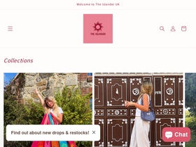theislanderuk.com homepage screenshot