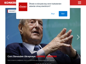 'konkret.az' screenshot