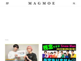'magmoe.com' screenshot