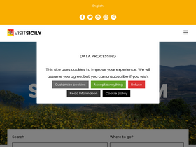 'visitsicily.info' screenshot