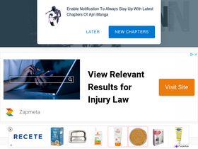'ajinmanga.online' screenshot
