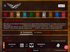 'bets4.net' screenshot