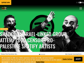 'mintpressnews.com' screenshot