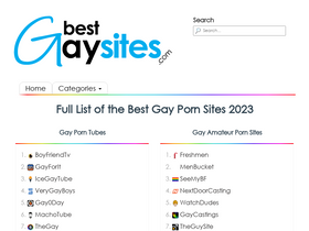 'bestgaysites.com' screenshot