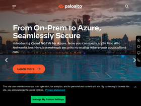 'paloaltonetworks.com' screenshot