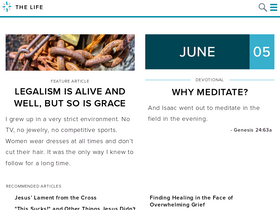 'thelife.com' screenshot