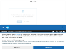 'bluradio.com' screenshot