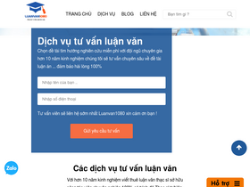 'luanvan1080.com' screenshot