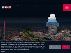 'graztourismus.at' screenshot