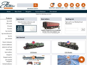 'hattons.co.uk' screenshot