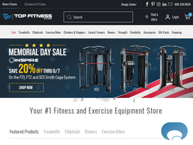 'topfitness.com' screenshot