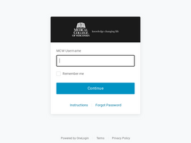 mcw.onelogin.com