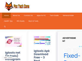'foxtechzone.com' screenshot