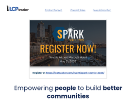 'lcptracker.net' screenshot