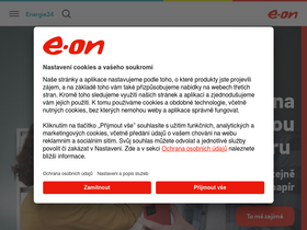 'eon.cz' screenshot