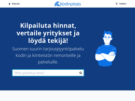 'kodinplaza.fi' screenshot