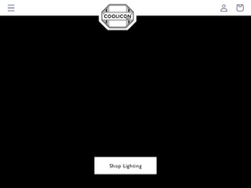 cooliconlighting.com homepage screenshot