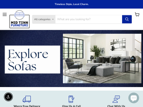 midtennfurniture.com homepage screenshot