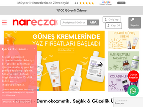 'narecza.com' screenshot