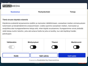'overdrive.fi' screenshot