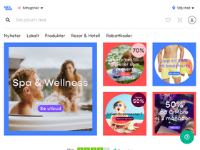 'letsdeal.se' screenshot