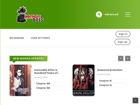 'mangaboss.org' screenshot