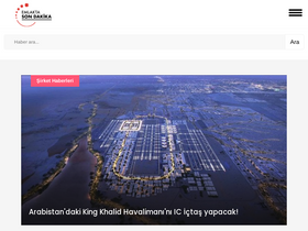 'emlaktasondakika.com' screenshot