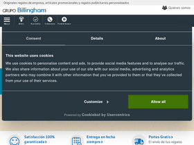 'grupobillingham.com' screenshot