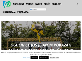 'turistickeprice.hr' screenshot