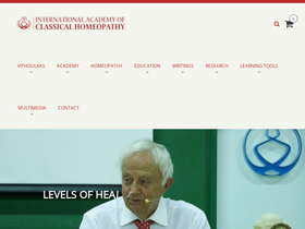 'vithoulkas.com' screenshot