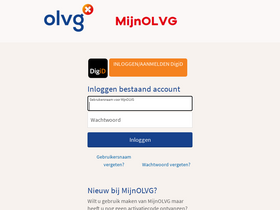 'mijnolvg.nl' screenshot