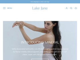 lakejanestudio.com homepage screenshot