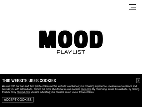 'moodplayl.ist' screenshot