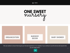 onesweetnursery.com