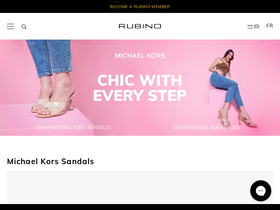 'rubinoshoes.com' screenshot