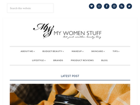 'mywomenstuff.com' screenshot