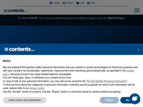 'contents.com' screenshot