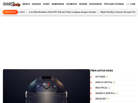 'kotakhelm.com' screenshot