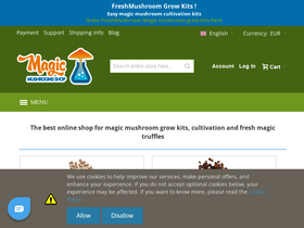 'magic-mushrooms-shop.com' screenshot