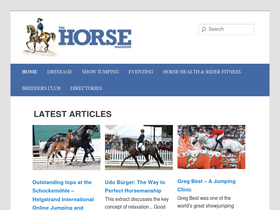 'horsemagazine.com' screenshot